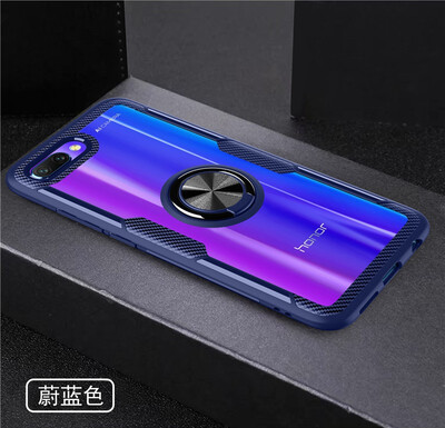 

Back Cover For Huawei Honor 10 Case Car Holder Stand PC TPU Ring Suction Scratchproof Bracket Made in Germany