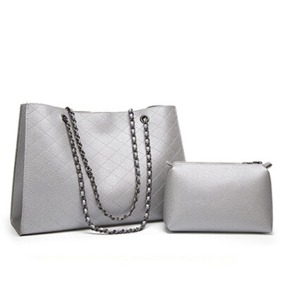 

2Pcs Sets Bag Women Leather Handbag Luxury Female Shoulder Bags Designer Big Crossbody Bags For Women 2019 Famous Brand Tote Sac