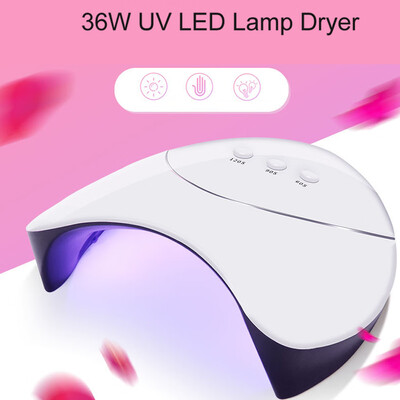 

36W UV LED Lamp Dryer for Nail Gel 12 LED UV Light Nail Curing Machine Nail Art Painting Salon Tool