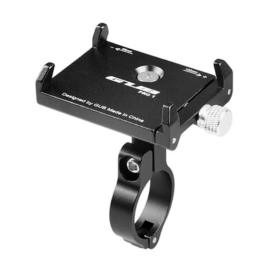

GUB Anti-Slip Bicycle Adjustable Phone Holder Mount Bracket Handlebar Clip Stand for 35-62inch Smart Mobile Phone for Android fo