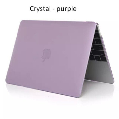 

New CrystalMatte shell case cover for Apple Macbook Air Pro Retina 116 12 133 154 inch laptop Cases For Mac book bagSKU132A