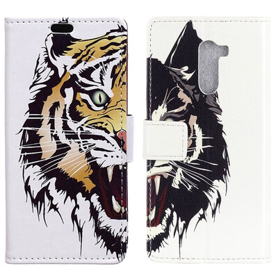 

MOONCASE Millet Pocophone F1 Pattern Leather Case - Tiger