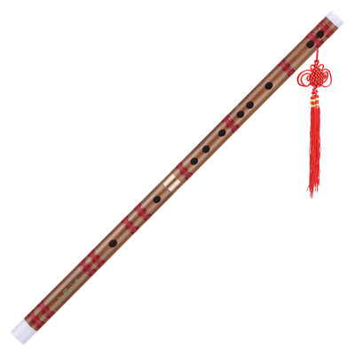 

Pluggable Bitter Bamboo Flute Dizi Traditional Handmade Chinese Musical Woodwind Instrument Key of D Study Level Professional Perf
