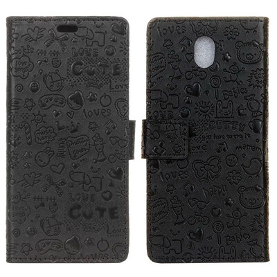 

MOONCASE Wiko Sunny3 mini Little Witch Leather Case - Black