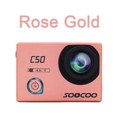 

SOOCOO C50 Action 4K 24fps Sports Camera Wifi Gyro Adjustable Viewing angles NTK96660 30M Waterproof Sport DV Action Cam