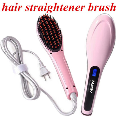 

Straight hair comb heating electronically