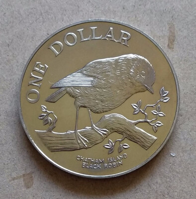 

38MM One Dollar Coin Of New Zealand 1984