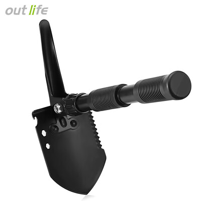 

Outlife Outdoor Mini Portable Camping Tactical Multifunctional Folding Pick Shovel Survival Tool