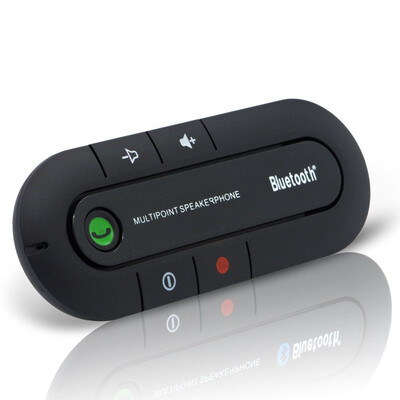 

Wireless Bluetooth HandsFree Car Sun Visor Clip Auto Kit Speaker Music player
