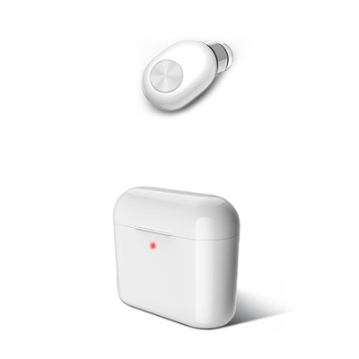 

Wireless Bluetooth 42 Headphones Mini Invisible Earphone In-ear Stereo Music Headset Earpiece Charging Box Hands-free w Micropho