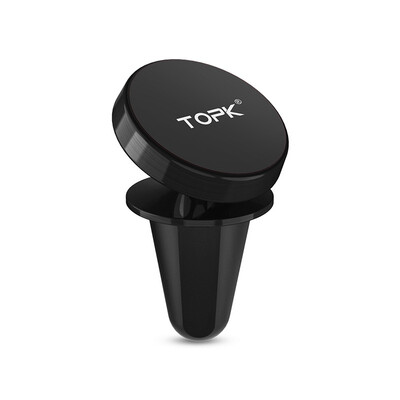 

TOPK Universal Magnetic Car Mobile Phone Holder 360 Rotation Air Vent Mount Stand for iPhone Xs Max 8 7 6 for Samsung Galaxy S9