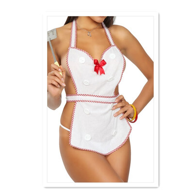 

Chinese folk dance 2018 womens sexy jumpsuit female singer DJ stage nightclub clothing apron