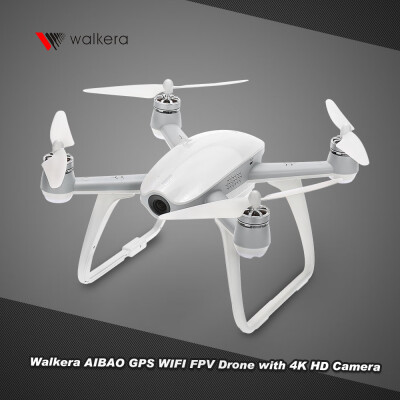 

Original Walkera AIBAO GPS WIFI FPV Drone With 4K HD Camera APP Virtual Racing Drone RTF RC Quadcopter