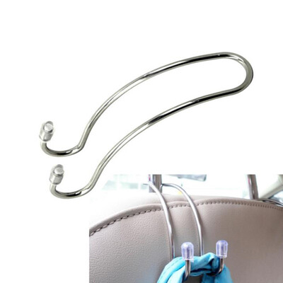 

Metal Multi-functional Car Seat Hook Auto Headrest Hanger Bag Holder Clips