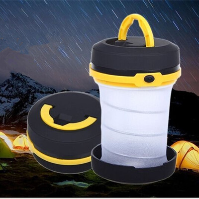 

Portable Lanterns Lamp Mini Folding Spring Camping Lamp LED Tent Camping Lantern Outdoor Lighting Emergency LED Lanterna