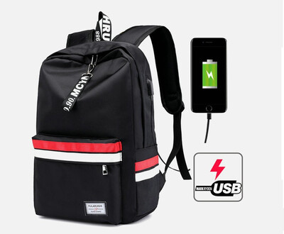 

35L Womens fashion school bags backpacks multi-functional high school single shoulder bag simple f