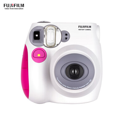 

Fujifilm Instax Mini7s Instant Camera Film Cam Auto-focusing with Wrist Strap Birthday Christmas New Year Festival Gift for Boys G