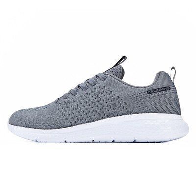 

361 degrees mens shoes 2019 spring&autumn full knit sneakers casual running shoes wild shock absorption leisure non-slip shoes 671911256-1 cosmic gray black shadow blue 44