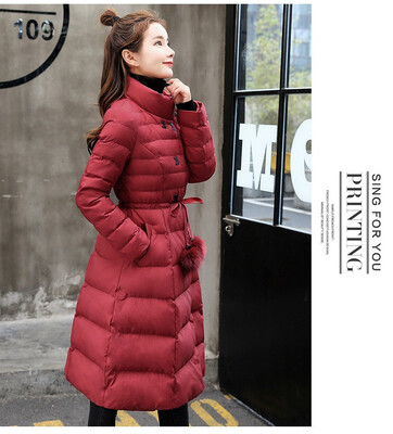 

Winter 2018 new winter Korean style slim cotton-padded jacket padded jacket lady down padded jacket