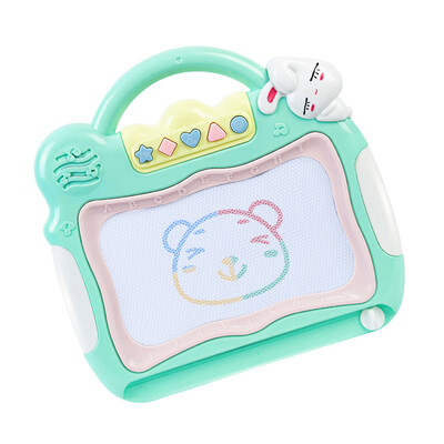 

Oile childrens drawing board blackboard easel double-sided magnetic drawing board graffiti board infant baby boy girl childrens toys multi-function music magnetic board