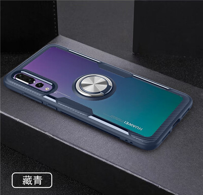 

Back Cover For Huawei P20 Plus Case Car Holder Stand PC TPU Ring Suction Scratchproof Bracket Made in Germany