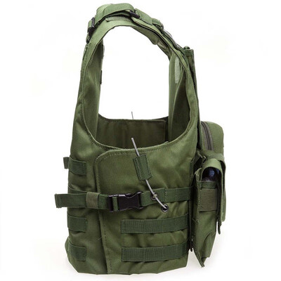 

Tactical Military Swat Field Battle Airsoft Molle Combat Assault Plate Carrier Vest