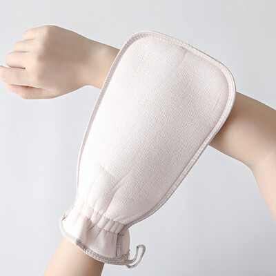 

Xin Yan home travel bath towel adult double-sided strong bath towel back gloves decontamination to dirty bath towel brown