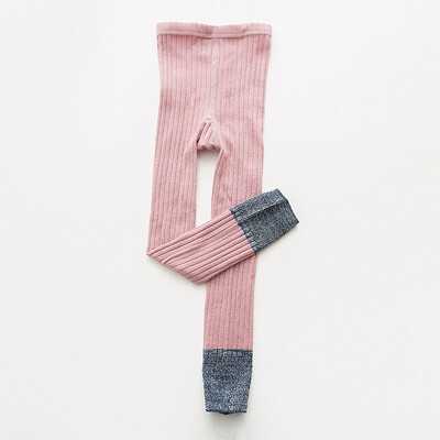 

Fashion Girls Knitting Leggings Autumn Winter Outfit Girls Pants Children Clothing Kids Female Leggings Warm Wear
