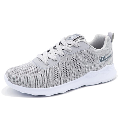 

Warrior running fly weaving step low to help tie casual shoes WXY-7039 gray 43