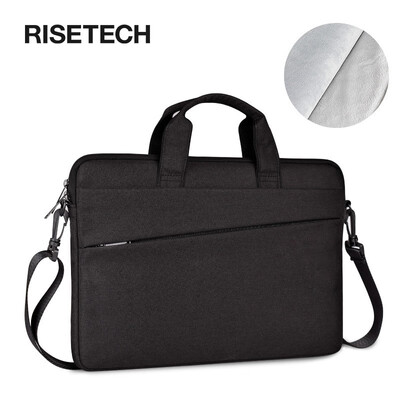 

RISETECH Men Laptop Bag Women Laptop Sleeve Handbag 156 inch for MacBookNotebook