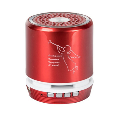 

Gute hot mini column LED light Bluetooth wireless speaker woofer Radio FM handfree portable enceinte bluetooth portable puissant