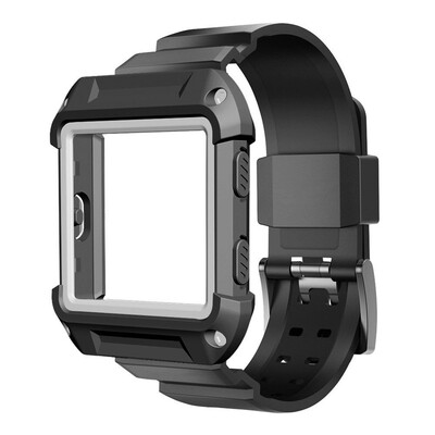 

For Fitbit Blaze Band Silicone Strap for Fitbit Blaze Frame Case Cover Holder Shell Strap