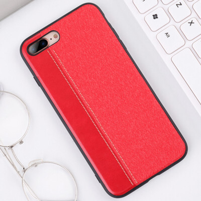 

Phone Case for Apple iPhone 6 6 Plus 7 8 7 8 Plus Denim PU Slicing Design Cell Phone Case Back Cover Phone Shell