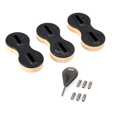 

3 PCS Fushion Fin Box Plug Extra Fin Key 9MM Fin Screws Set