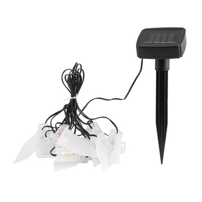 

4M Solar Powered 12 LEDs Light Strip Lighting Chains for Christmas Hallowmas
