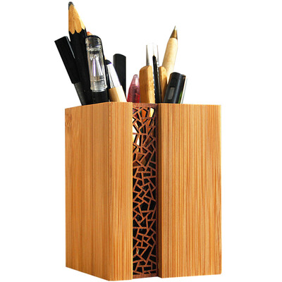 

Yi Mi Gift Pen Holder Creative Office Supplies Desktop Office Pen Holder Storage Box Mothers Day Send Mom Gifts Practical 520 Send Friends Classmates Teacher White Gifts Ice Cracked Pane