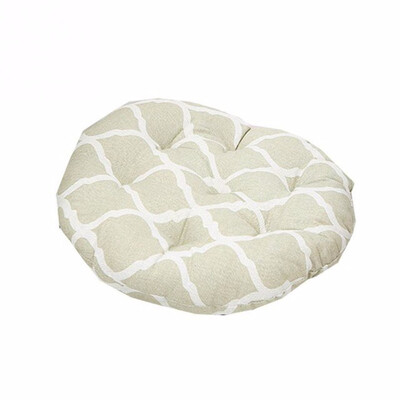 

Seat Cushion New Cotton Linen Throw Pillows Floor Pouf Round Soft Chair Rural Style Futon mat