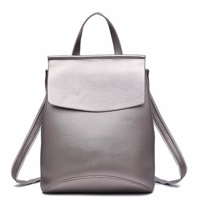 

Women Backpack for School Black Bag Pack Backpacks for Girls Teenagers Vintage Ladies PU Leather Bagpack Woman Shoulder Bags