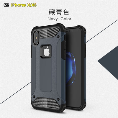 

Goowiiz Phone Case For Iphone XsXs MaxXR King Kong Armor Fashion Bumper PC TPU Prevent falling