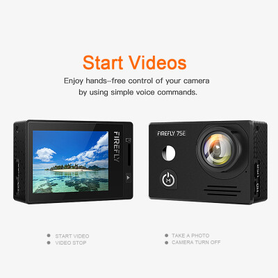 

Hawkeye Firefly 7SE 170° 1080P HD Wifi BT FPV Action Camera Voice Control Action Cam for QAV250 F450 F550 RC Drone Quadcopter Aeri