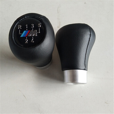 

5speed 6speed Black Car Styling Gear Knob For BMW E60 E90 E46 E36 All Series Universal With  Logo