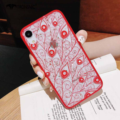 

Tronsnic Glitter Phone Case for iPhone 6 6s Plus Strawberry Gold Foil Case Love Rose Flower Zebra Red Luxury