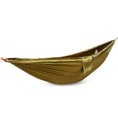 

Outdoor One Person Assorted Color Parachute Nylon Fabric Hammock