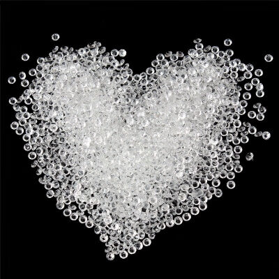 

UpperX 1000pcs Acrylic Crystal Gem Stone ICE Rocks Table Scatter Vase Decoration New 1000Pcs 14Mm