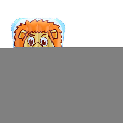 

Portable Inflatable Butt Washing Cushion Waterproof Diapers Change Pad Bedding With Air Pump Squirt Bottle Lion Pattern Blue