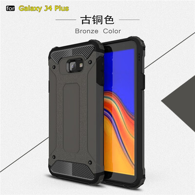 

Goowiiz Phone Case For Samsung Galaxy J4 PlusJ6 PrimeJ6 Plus 2018 King Kong Armor Fashion Bumper PC TPU Prevent falling