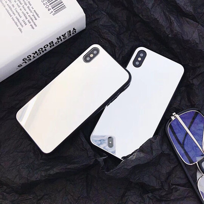 

Latest Makeup Mirror Phone Case for iPhone X  Max iPhone 7 7Plus 8 8 Plus iPhone 6 6S Back Cover Case