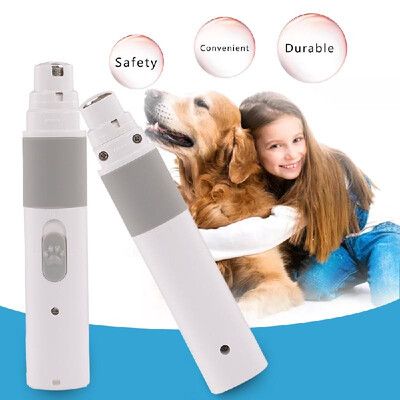 

Rechargeable Dog Nail Grinders USB Charging Pet Nail Clippers for Dog Cat Paws Nail Grooming Trimmer Tools