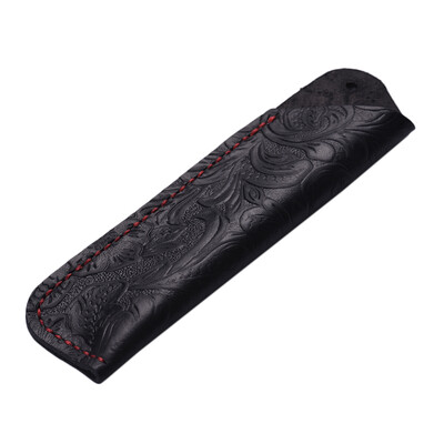 

Handmade Retro Vintage Full Grain Leather Pencil Case Pouch Pen Holder Organizer Bag Stationery Gift for Kids Students Artists Off