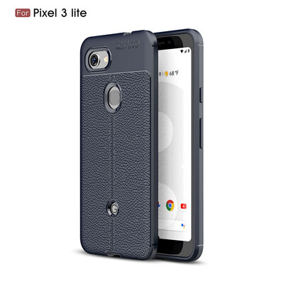 

Goowiiz Phone Case For Google Pixel 3 Lite Fashion Leather PU Pattern TPU Soft Silicone Prevent falling